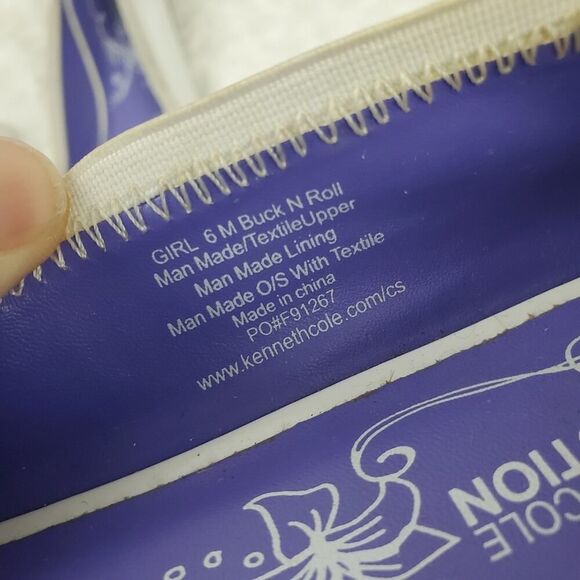 Kenneth Cole Reaction Flats White Size 6 - Picture 7 of 8